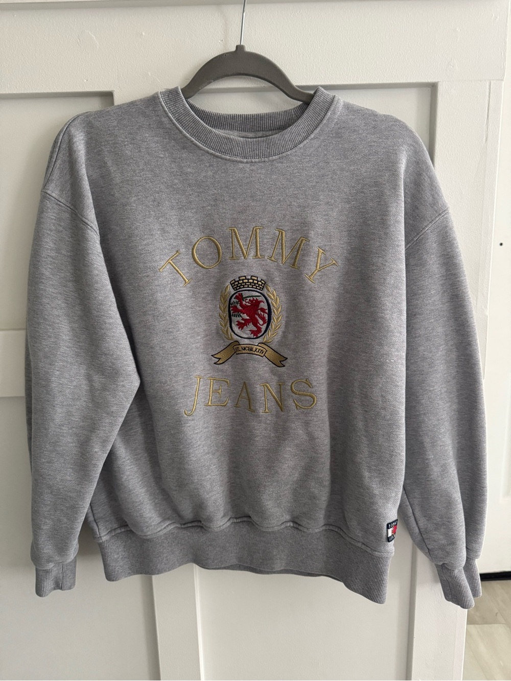 Tommy Jeans Gray Crewneck